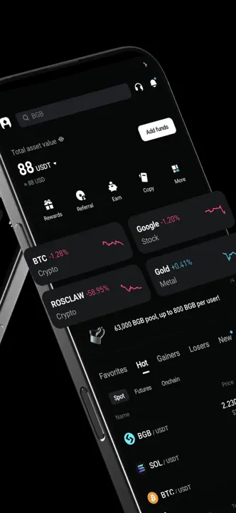 Bitget- Trade bitcoin & cryptoのスクリーンショット（2/9）