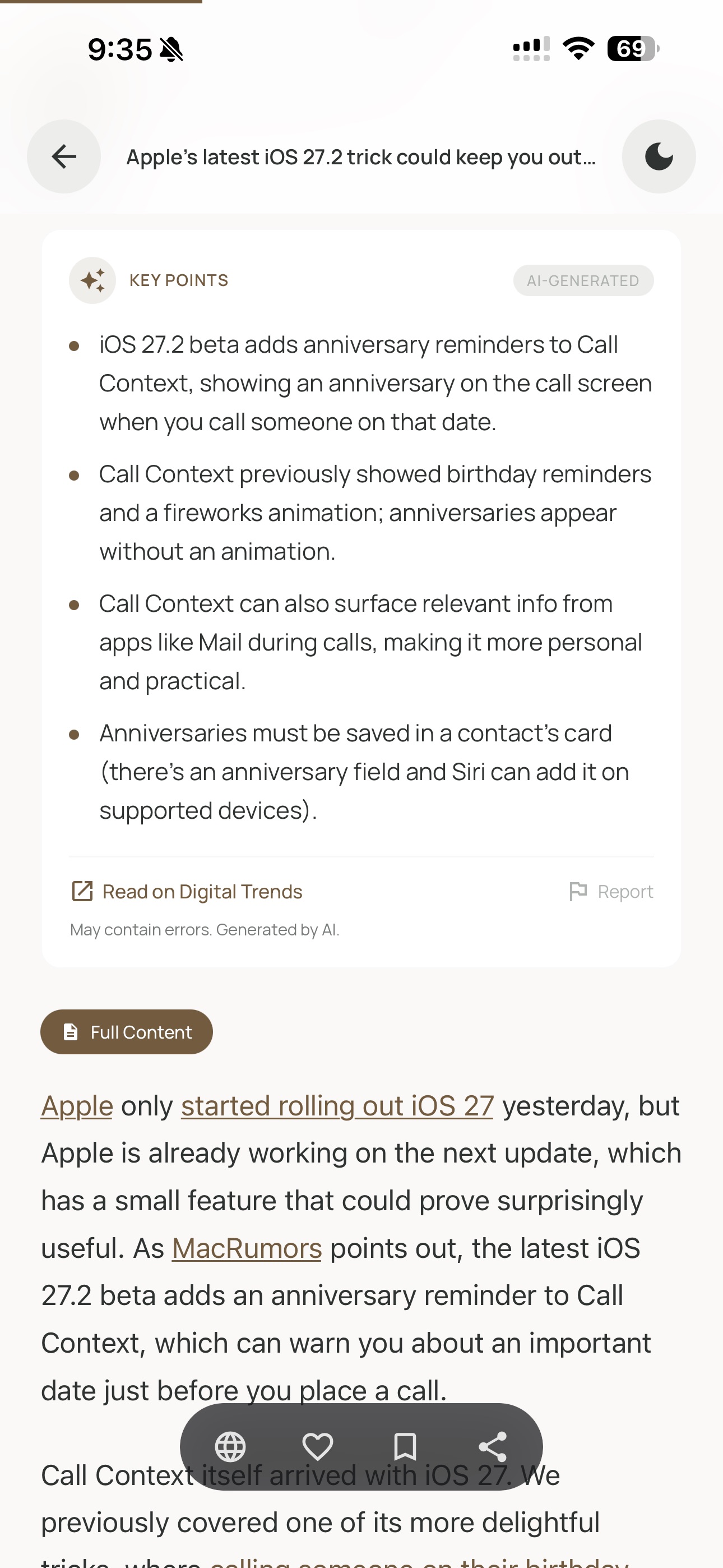 Screenshot 2 of Lumio News