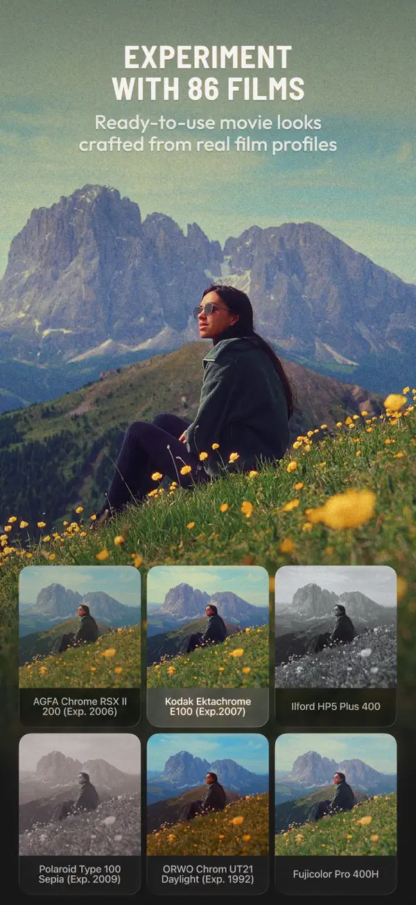 Dehancer Film Emulation iPhone App Screenshot 2 – Foto & Video