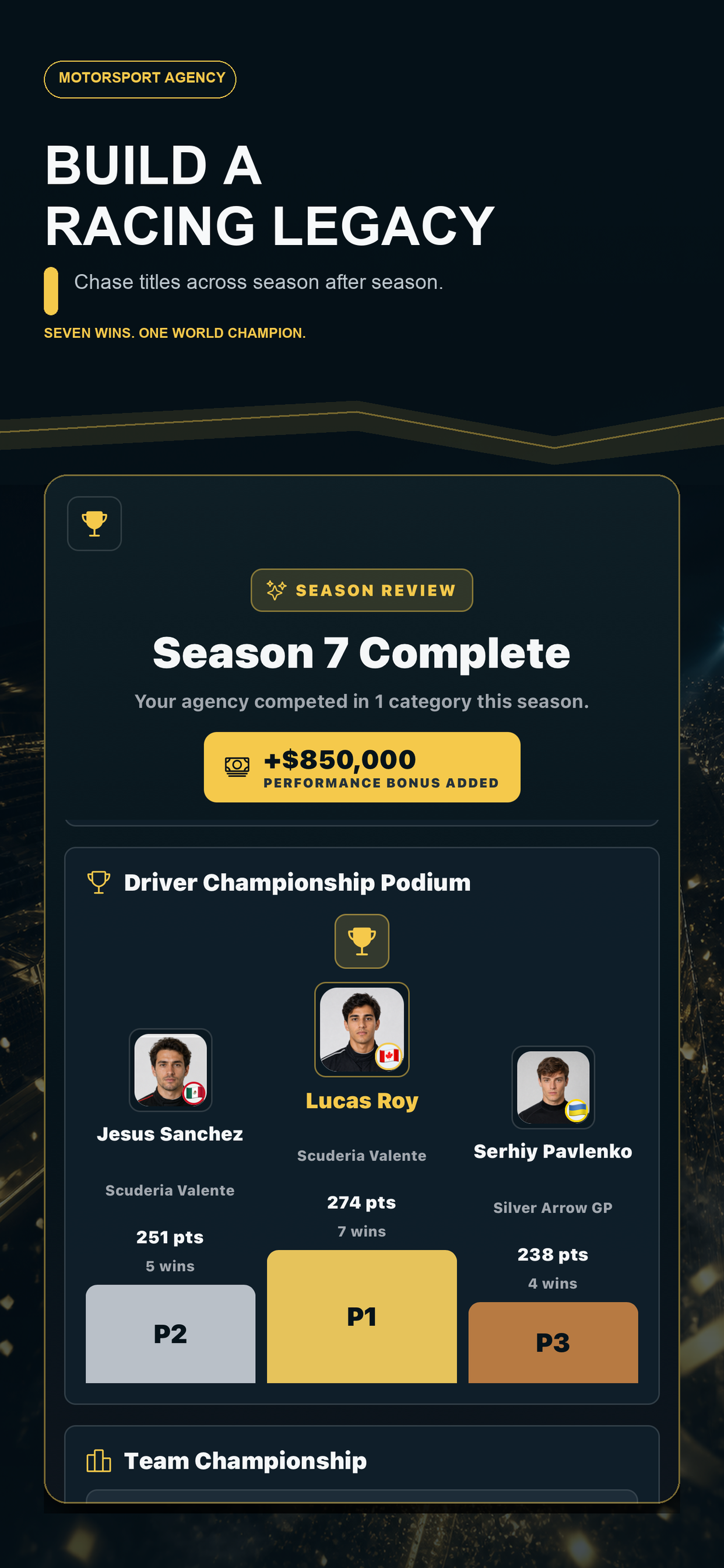 Motorsport Agency screenshot 5