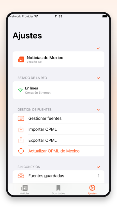 Noticias de México: Diarios screenshot