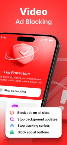 Ad Blocker - Total AdBlocker iPhone screenshot