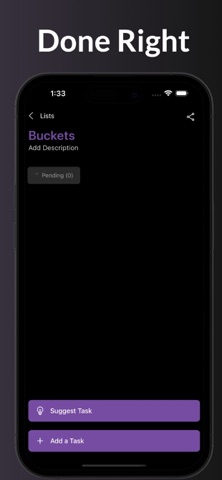 Done Right – AI Powered To-Do screenshot