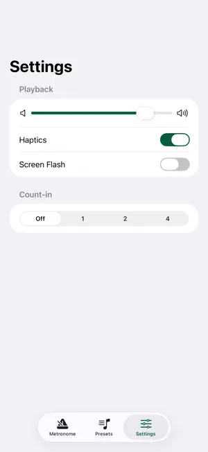 Minimet: Minimal Metronome screenshot 3