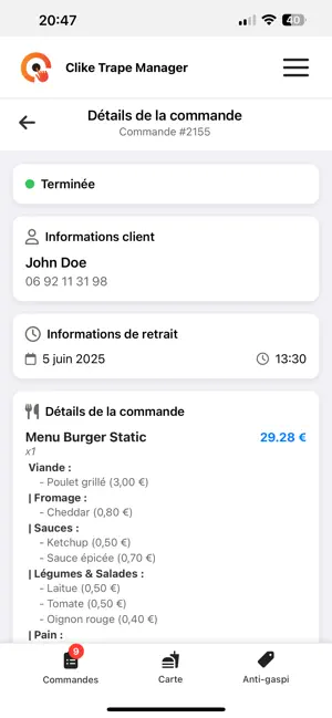 Cliké Trapé Manager screenshot 2