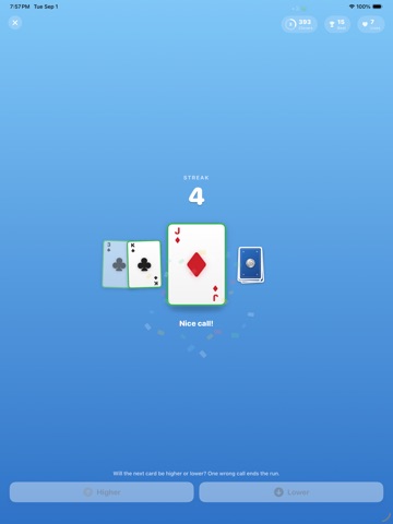 LuckRoll iPad screenshot