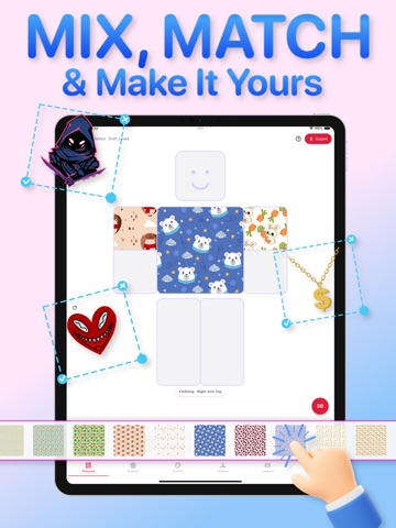 RoMaker: Skin & Outfit Maker iPad screenshot