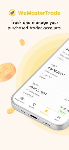WeMasterTrade screenshot