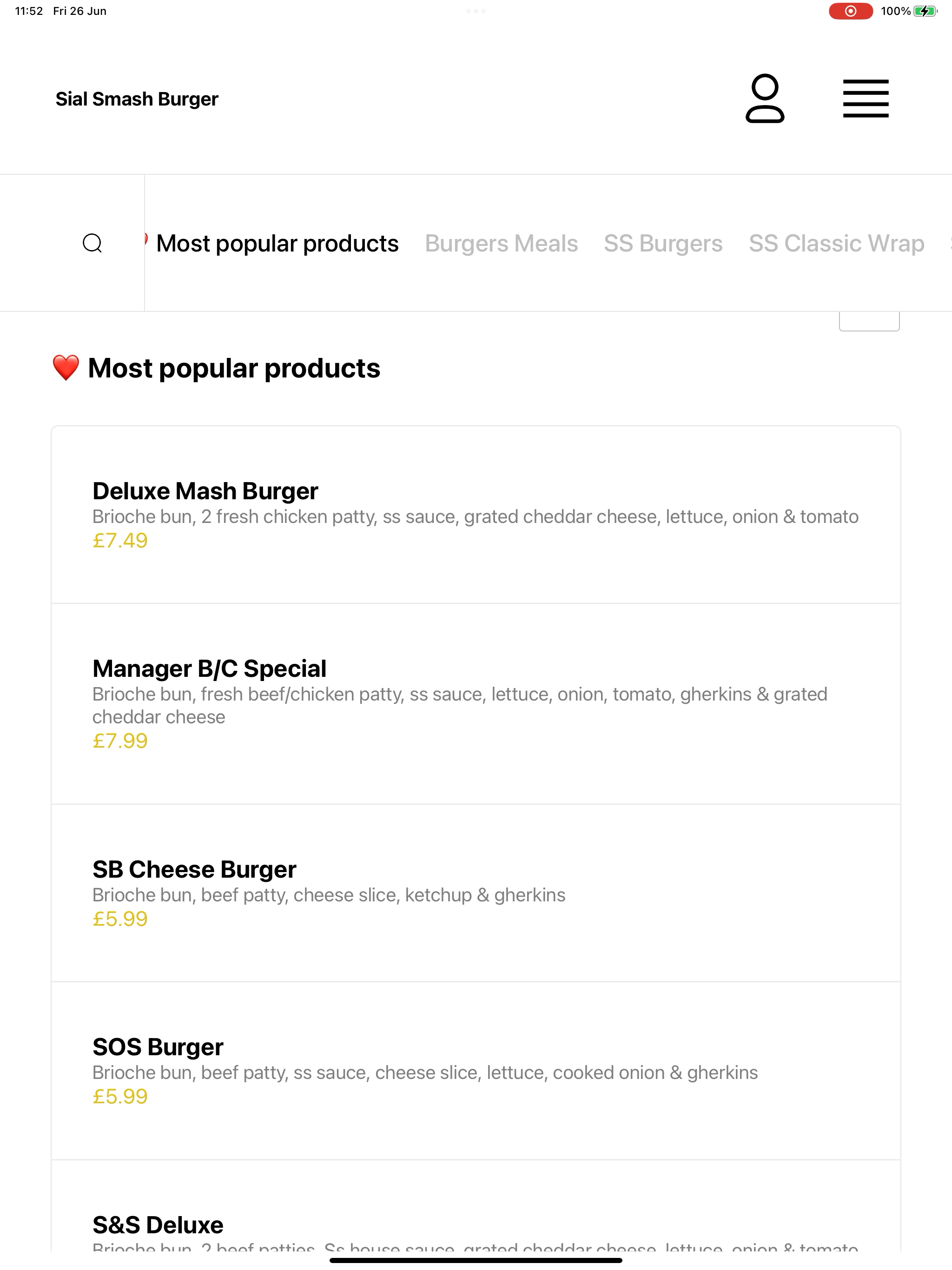 Sial Smash Burger screenshot 14