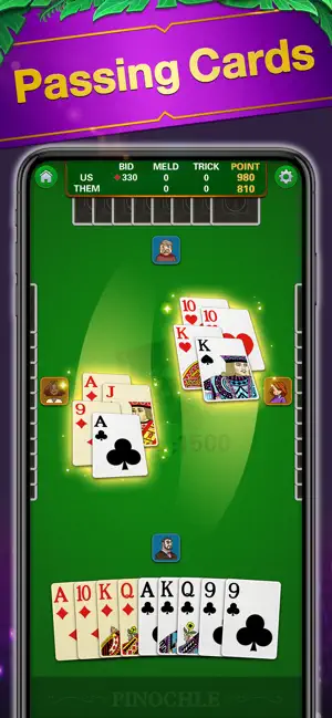 Pinochle - Classic Card Game screenshot 3