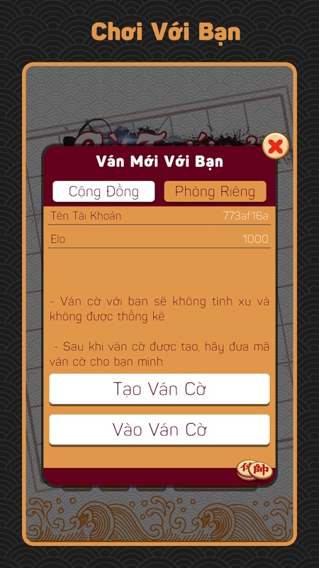 Cờ Tướng Online - Cờ Úp Online screenshot 4
