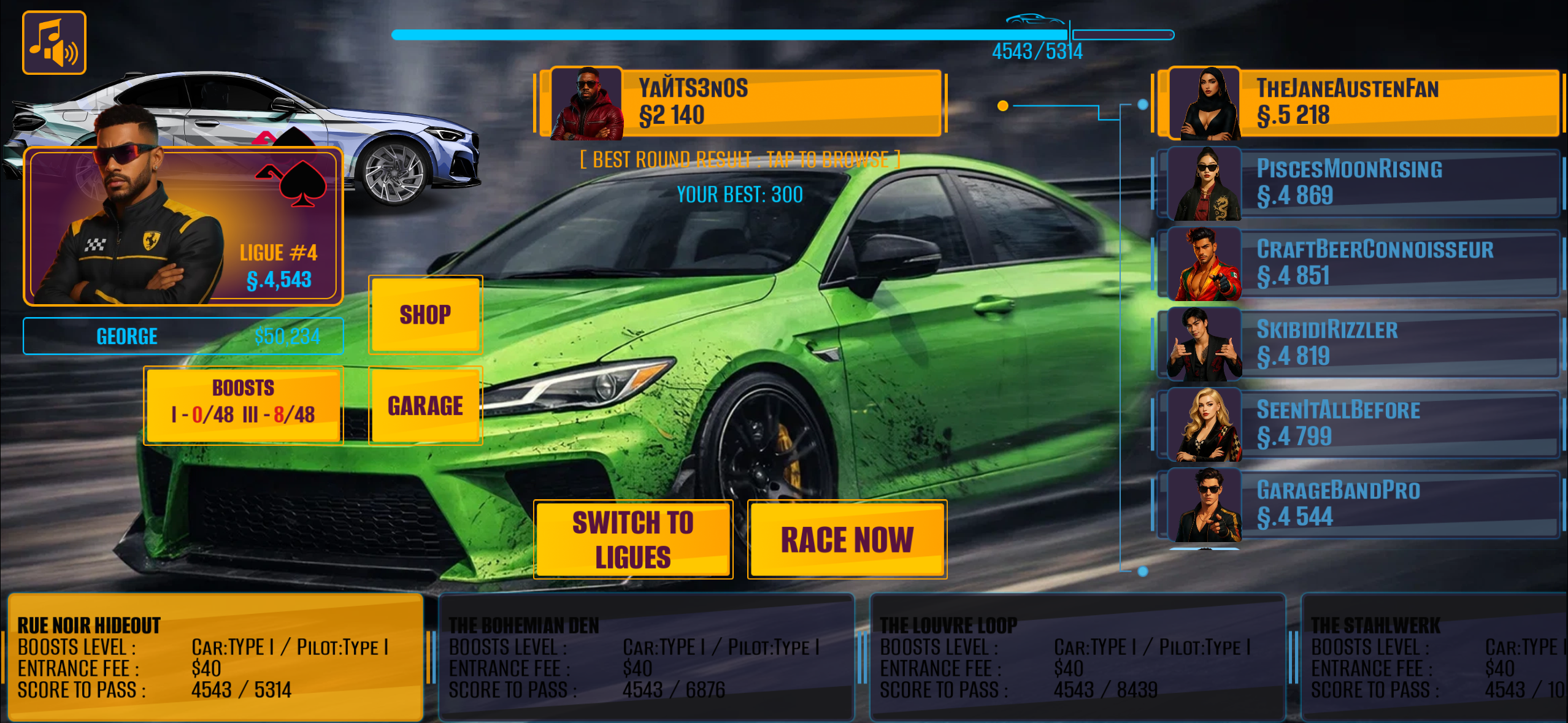 Aces Race : Blackjack Raid screenshot 4