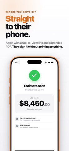 Estimate Maker: BidWalk Screenshot 5 of 6