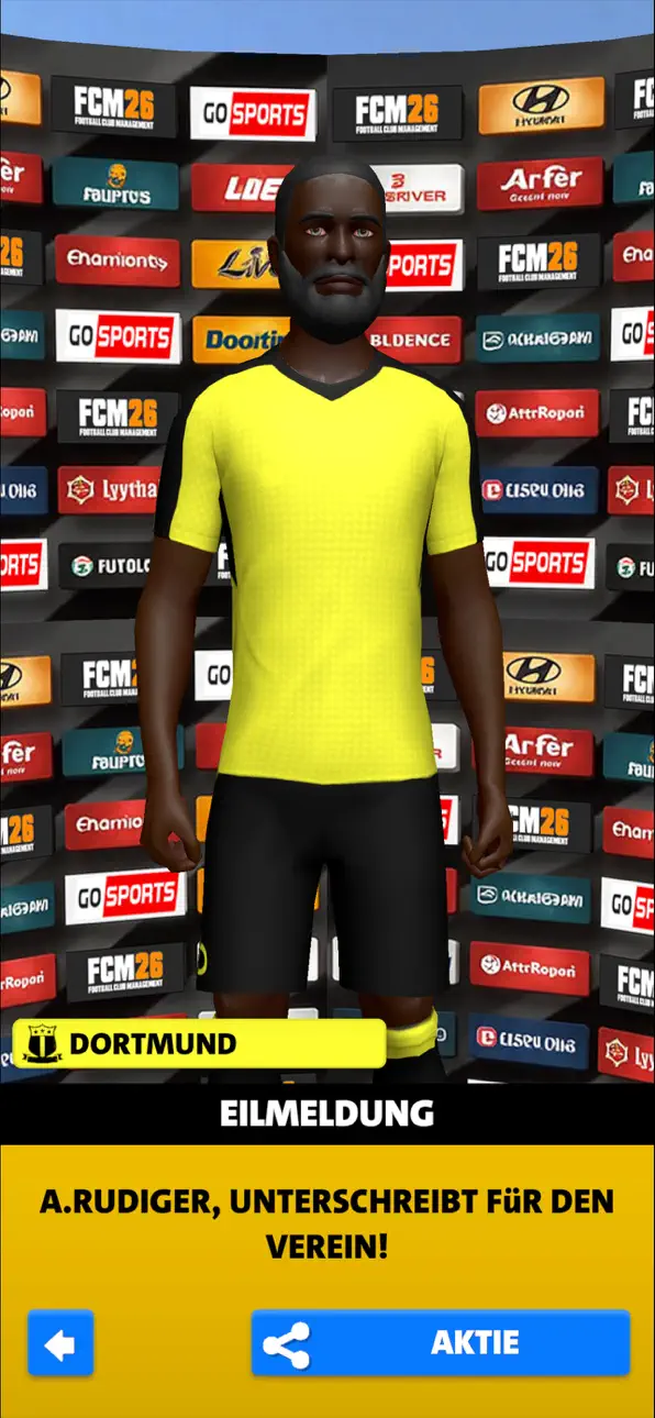 Football Club Management 2026 iOS Mod IPA screenshot 4 - iOS game interface