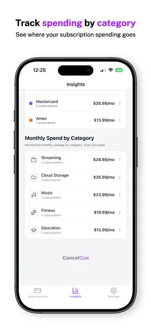 CancelCue Subscription Tracker screenshot 4