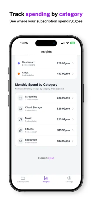 CancelCue Subscription Tracker screenshot 4 of 8