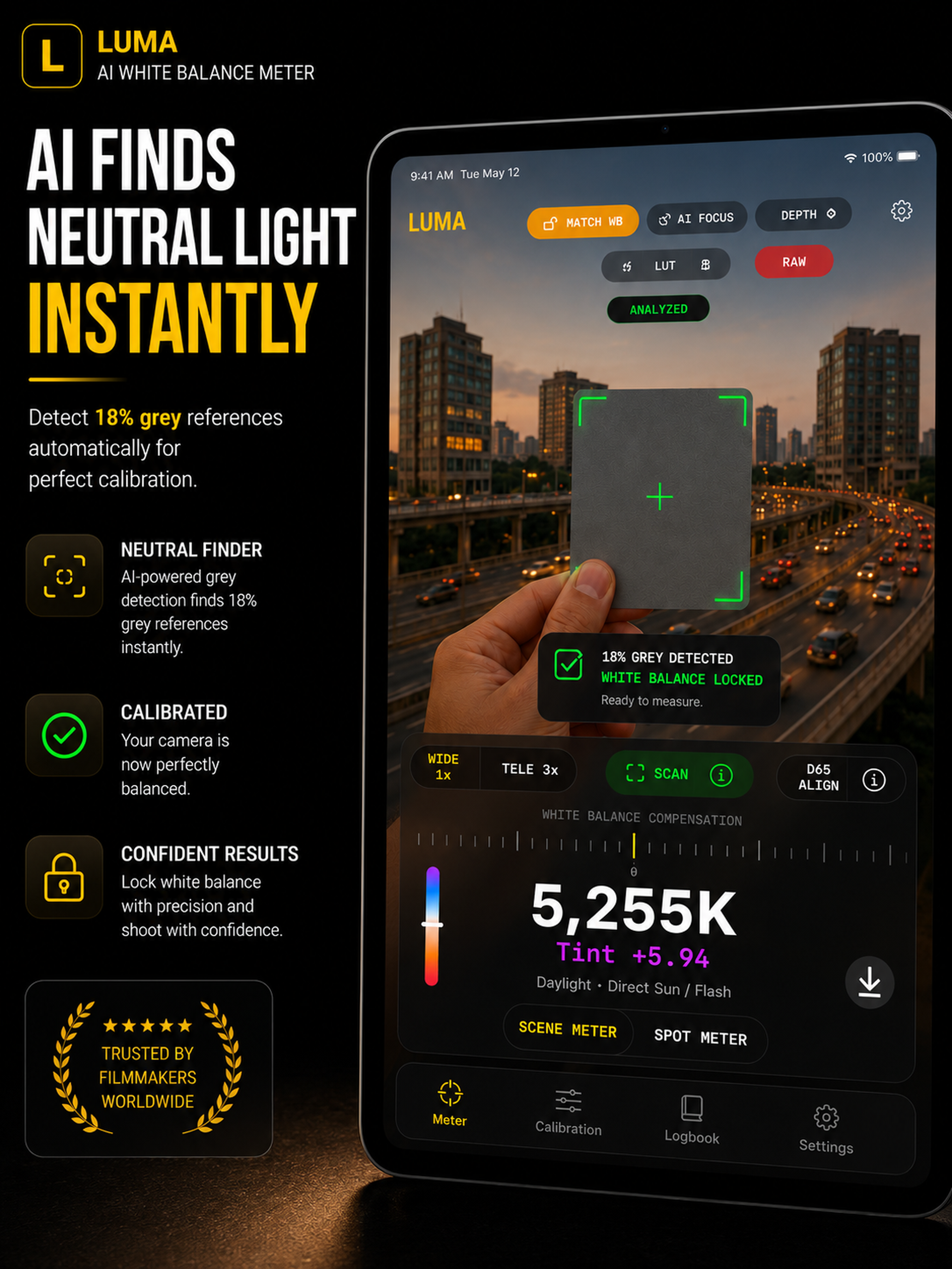 Luma : AI White Balance Meter