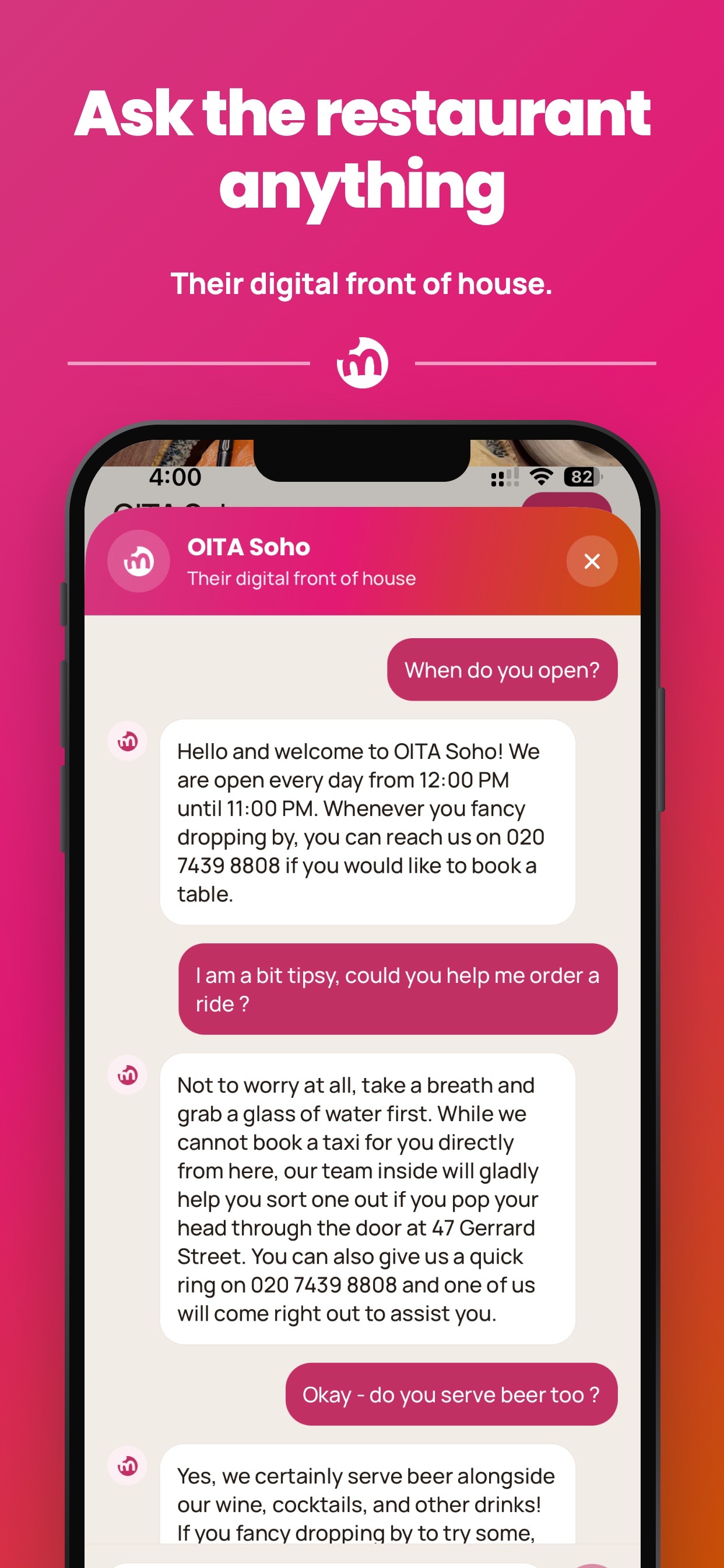 Screenshot 4 of MoodBite AI: Restaurants