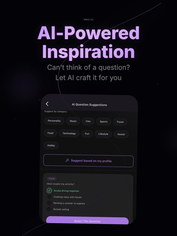Qulo — Meet Through Questions iPad screenshot