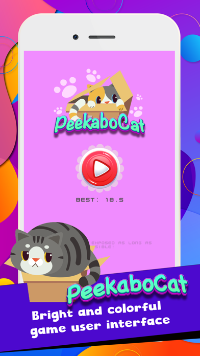 Screenshot #1 pour Peekabo Cat
