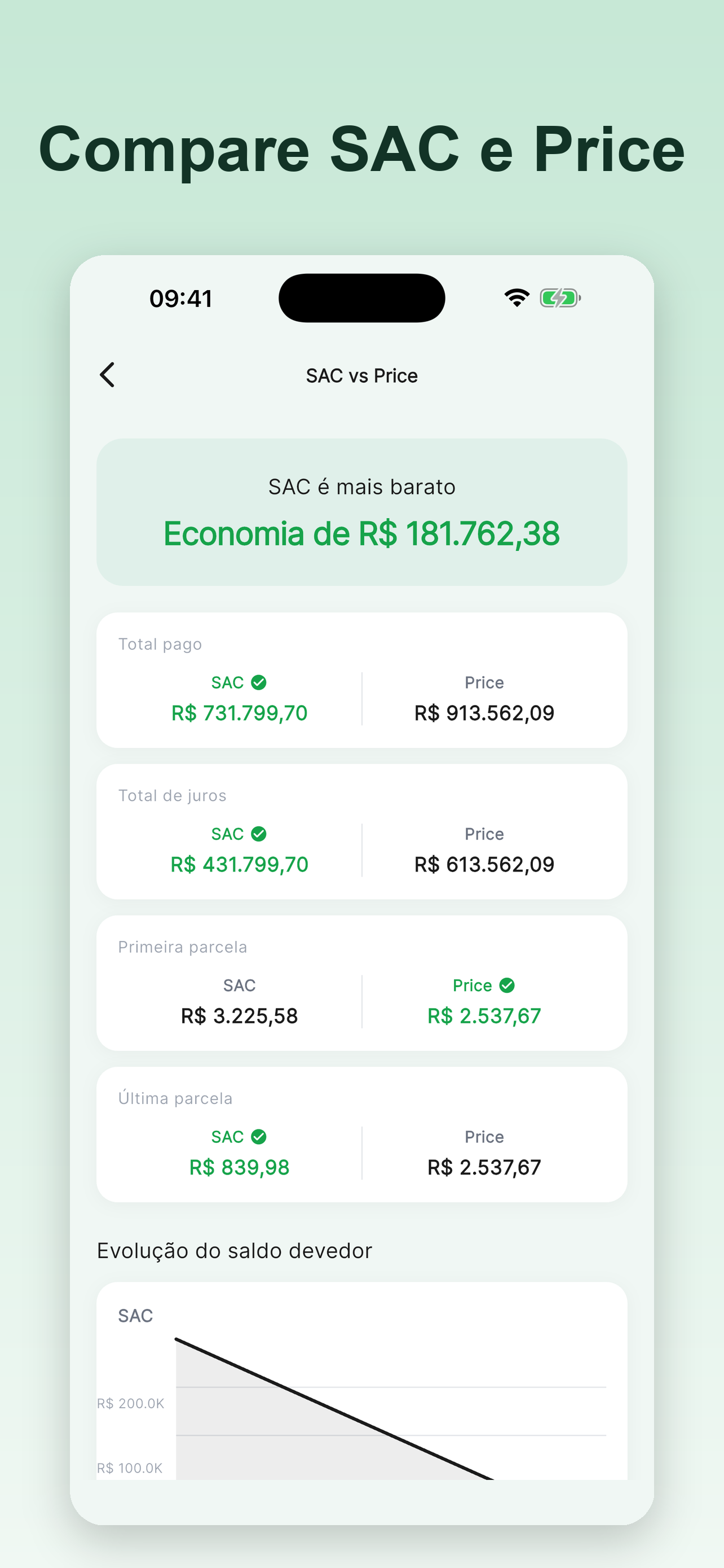 Amortizap screenshot 3
