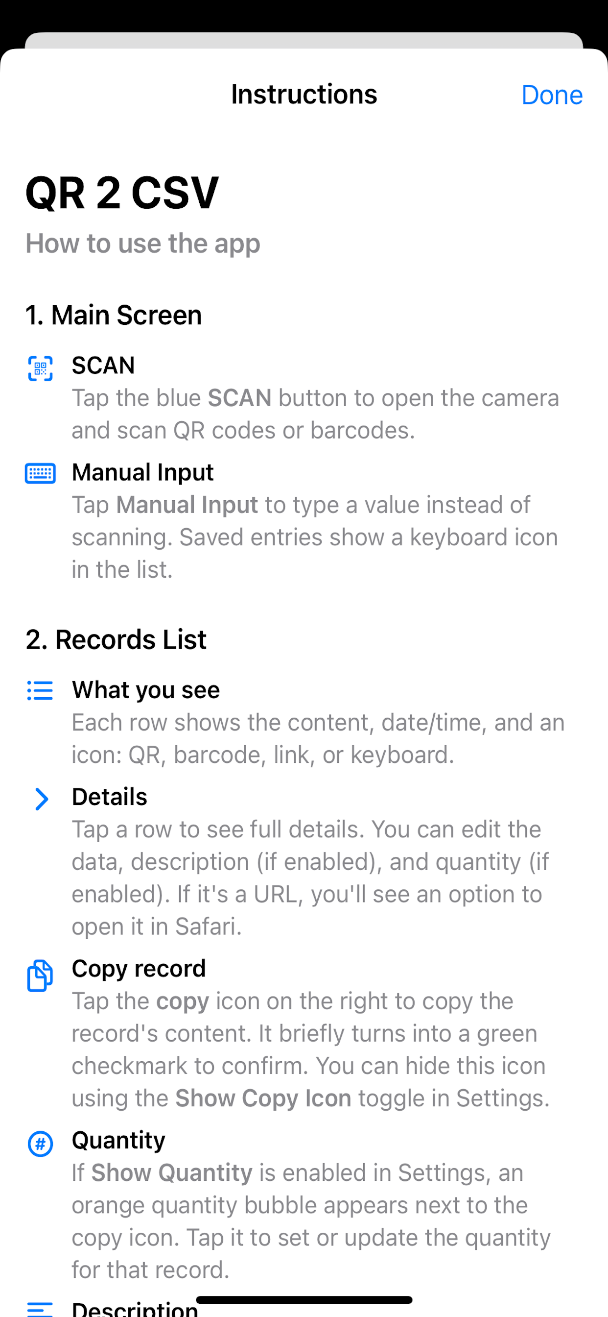 QR 2 CSV screenshot 9