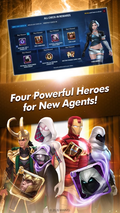 Screenshot from MARVEL Future Fight