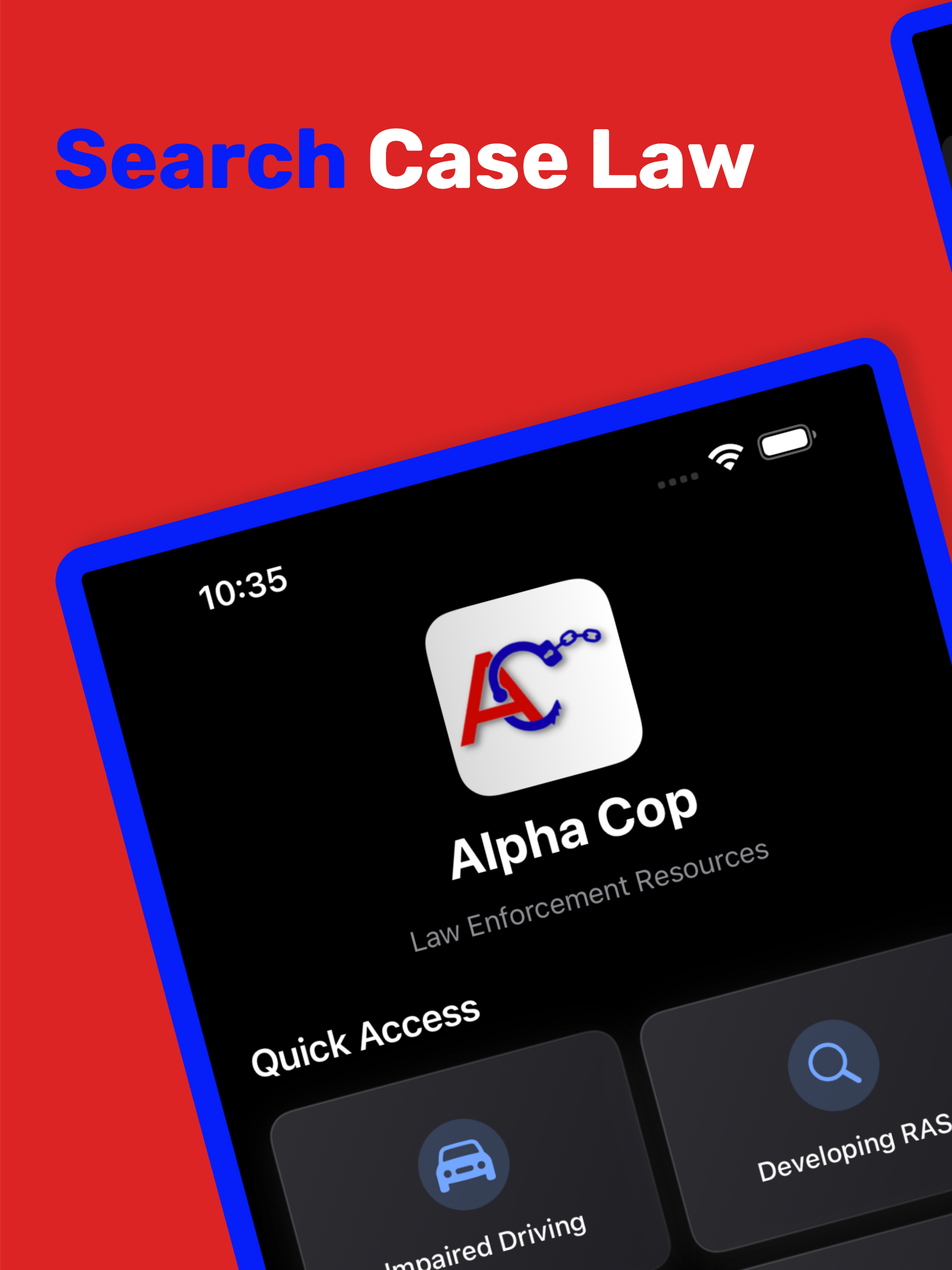 Alpha Cop - Case Law Guide screenshot 5