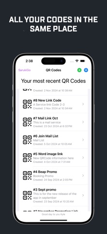 SarukiGo QRCode screenshot