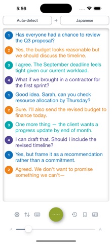 Auvi: Transcribe & Summarise Screenshot 1 of 10
