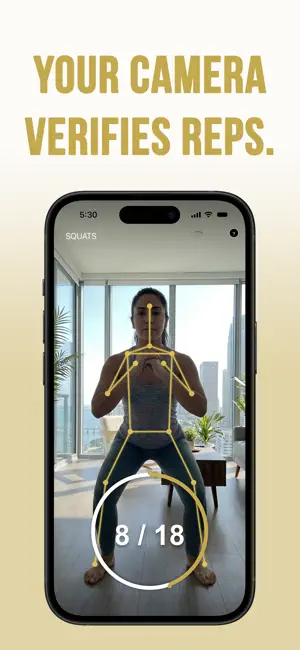 RiseReps: Pushup Alarm Clock screenshot 2