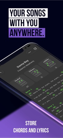Note 8 Songbook and Setlist Screenshot 1 of 5