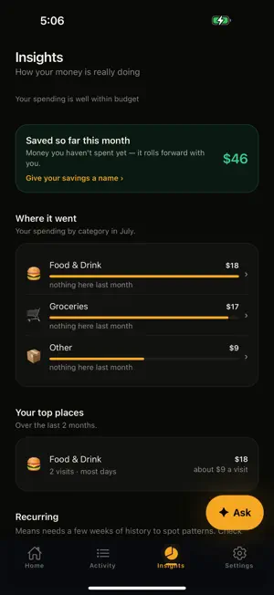 Means: Safe to Spend screenshot 3