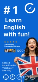 Learn English Fast & Fun Bubi screenshot