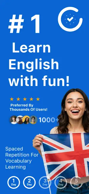 Learn English Fast & Fun Bubi screenshot 1