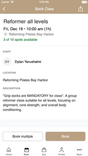 Reforming Pilates screenshot 3