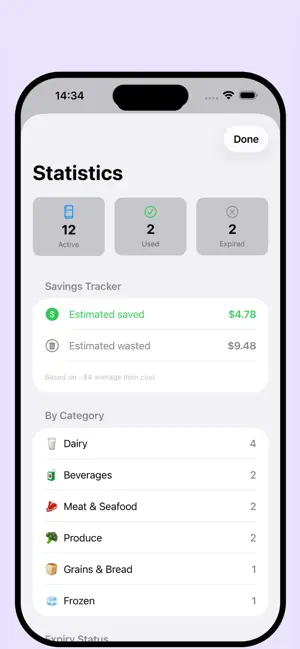 FreshKeep: Expiry Tracker screenshot 4