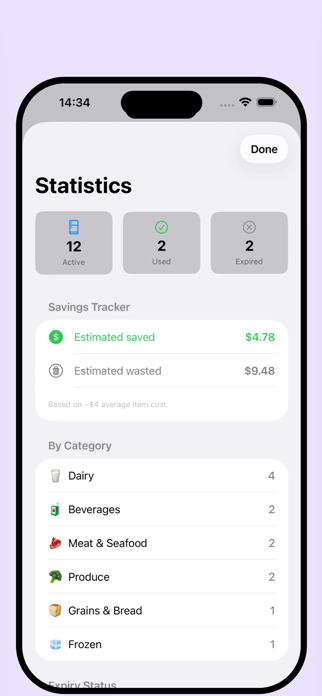 FreshKeep: Expiry Tracker Screenshot 4 of 5