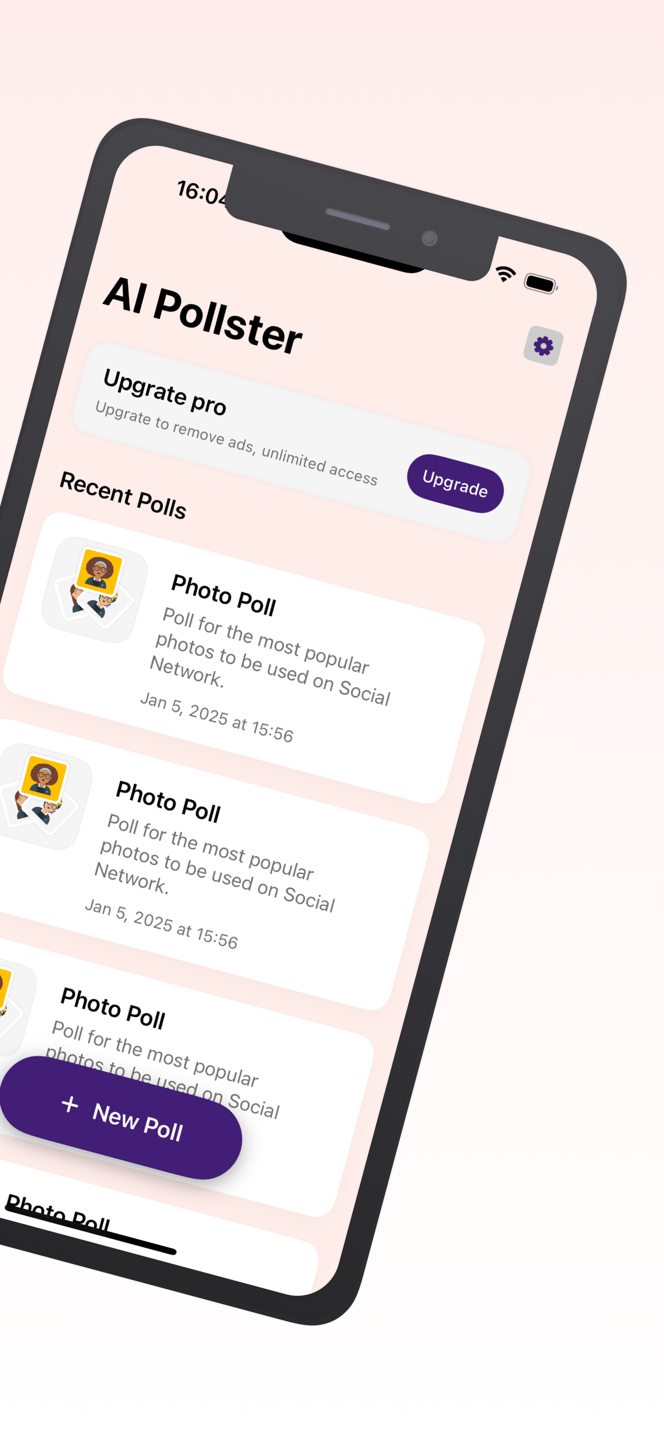 AI Pollster screenshot 2