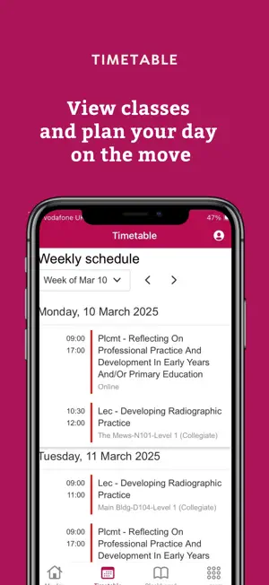 Hallam Uni screenshot 3