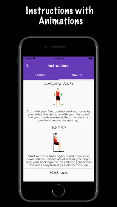 Power7 - seven minutes workout Screenshot