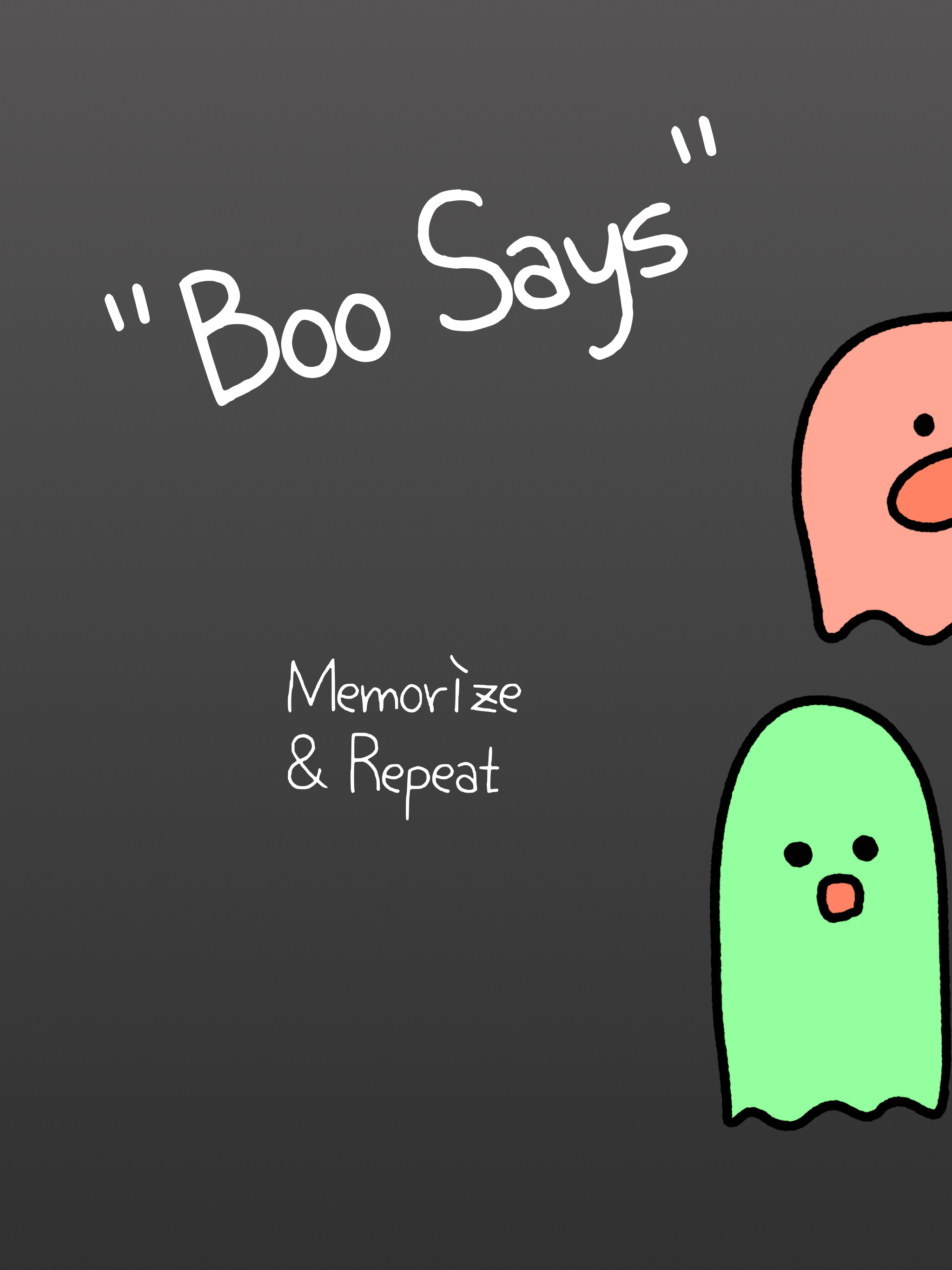 Boo Says