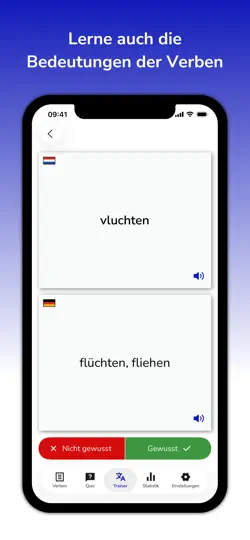 Screenshot von Werkwoordleraar auf dem iPhone 5