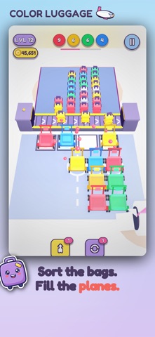 Color Luggage Sort Screenshot 3 of 6