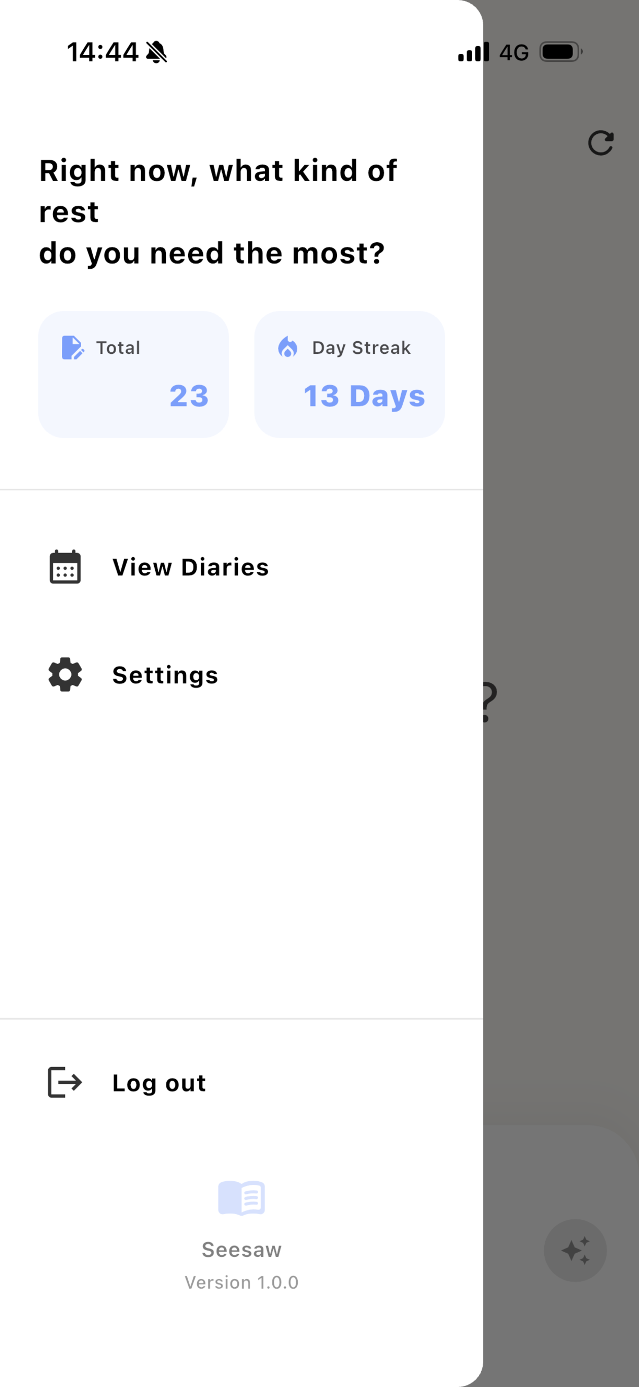 Seesaw Diary screenshot 4