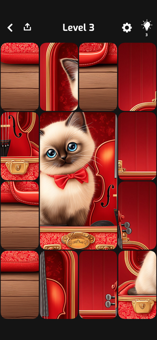 Cat Puzzles. Screenshot 1 of 8