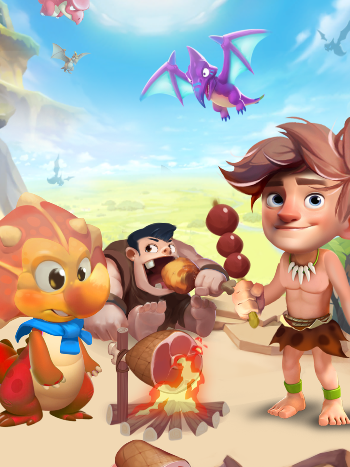 Bubble Dino Prehistoric