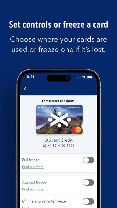 Bank of Scotland Mobile Bank Screenshot