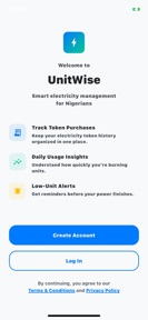 UnitWise - Electricity Tracker screenshot