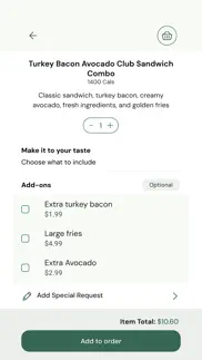 thrive: workday food ordering iphone screenshot 4